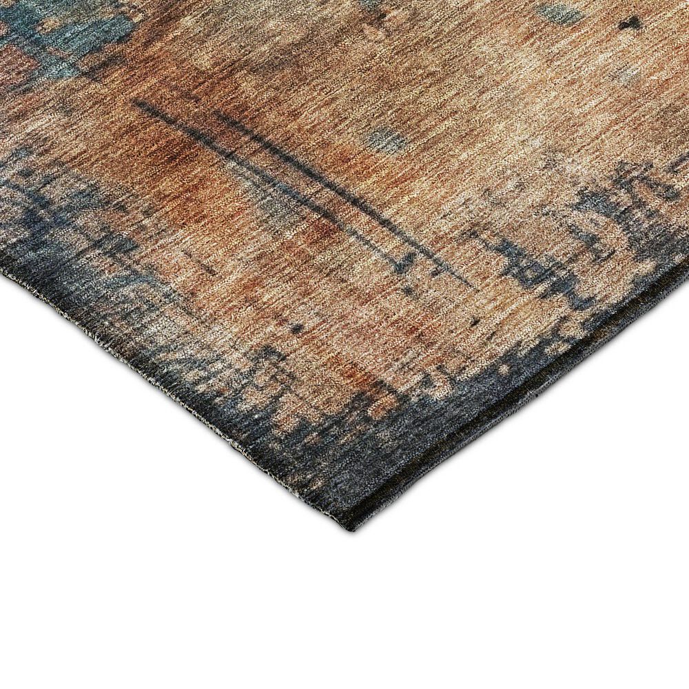Dalyn Rug Company Nouveau NV14 1&#39;8&quot; x 2&#39;6&quot; Teal Indoor/Outdoor Area Rug, , large