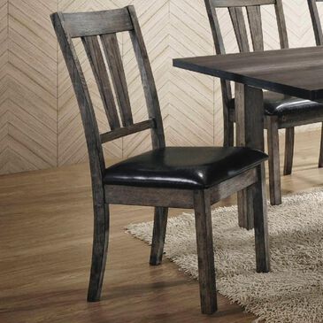 Mayberry Hill Nathan Side Chair in Gray Oak, , large