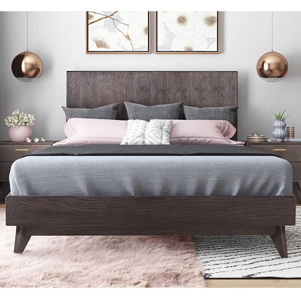 Tov Furniture Loft Queen Platform Bed in Brown, , large