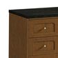James Martin Laurent 60" Single Bathroom Vanity in Honey Oak with 3 cm Phantome Eclos Top and Rectangular Sink, , large
