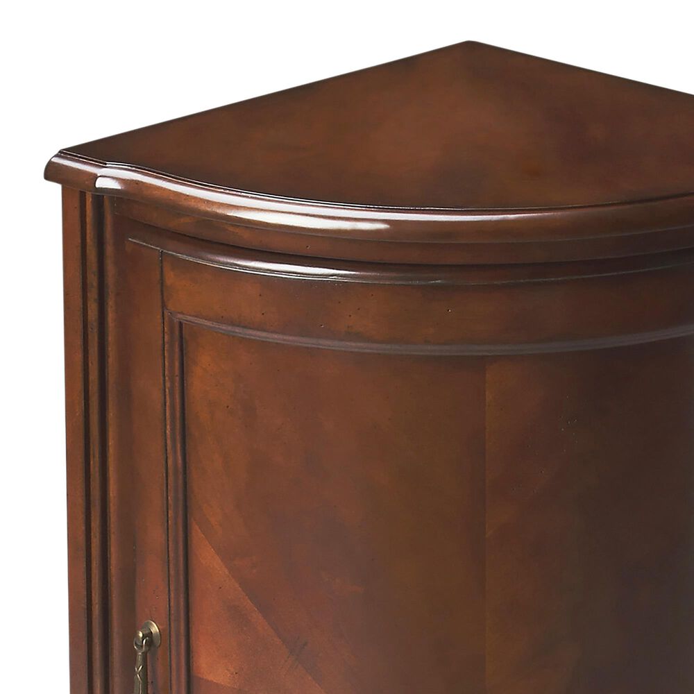 Butler Specialty Company Durham Corner Cabinet in Cherry, , large