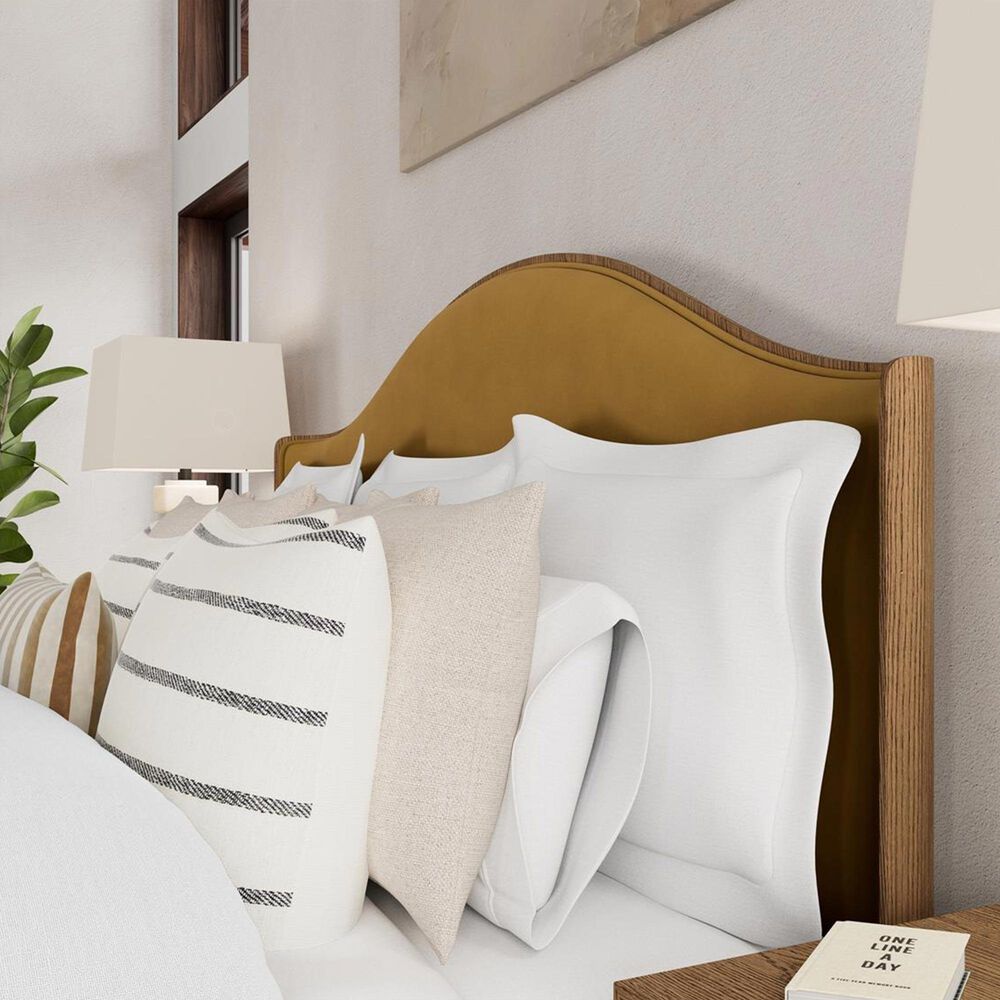 Riverside Furniture Halbrooke Queen Bed in Nutmeg, , large