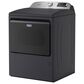 Maytag 7.4 Cu. Ft. Smart Front Load Gas Dryer with Extra Power in Midnight Steel, , large