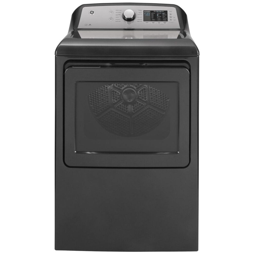 GE Appliances 7.4 Cu. Ft. Electric Dryer with Sensor in Diamond Gray, , large