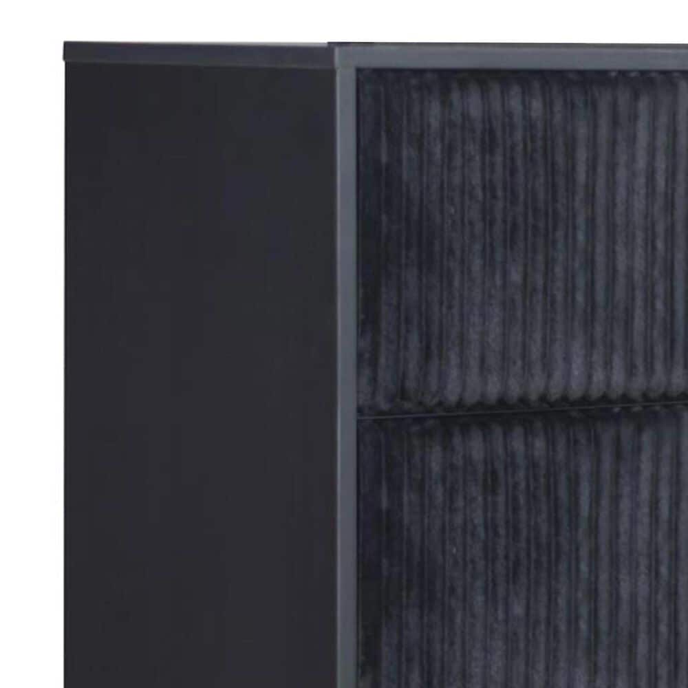 New Heritage Design Kailani 6-Drawer Dresser in Black, , large