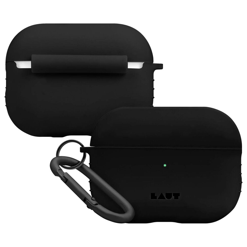 LAUT Pod Case for AirPods Pro &#40;1st &amp; 2nd Generation&#41; in Black, , large