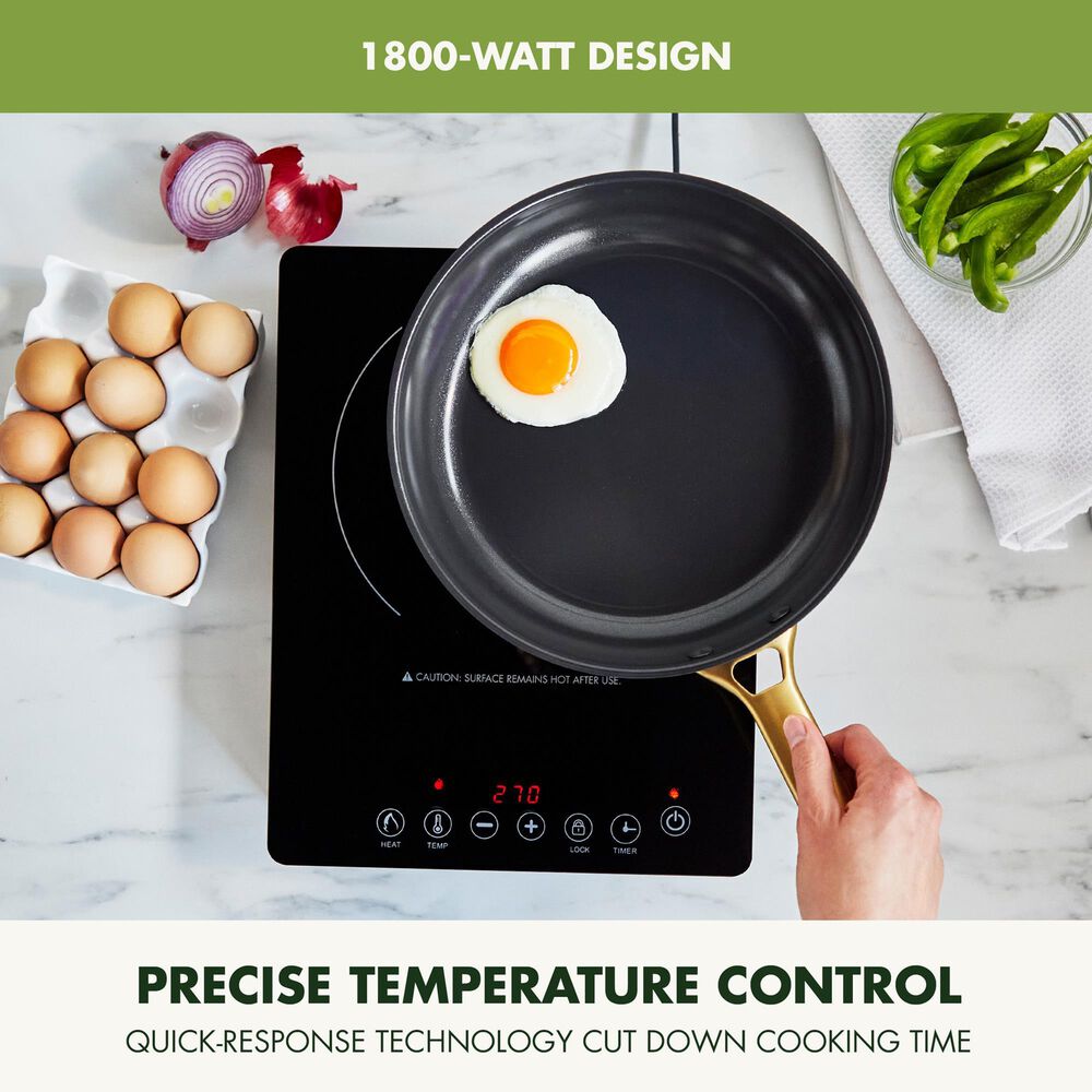 Green Pan Bistro Electrics Induction Cooktop in Black, , large