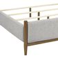 Ashley Lyncott King Panel Bed in Brown, , large