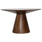 Blue Sun Designs Carrera Pedestal Dining Table in Brown - Table Only, , large