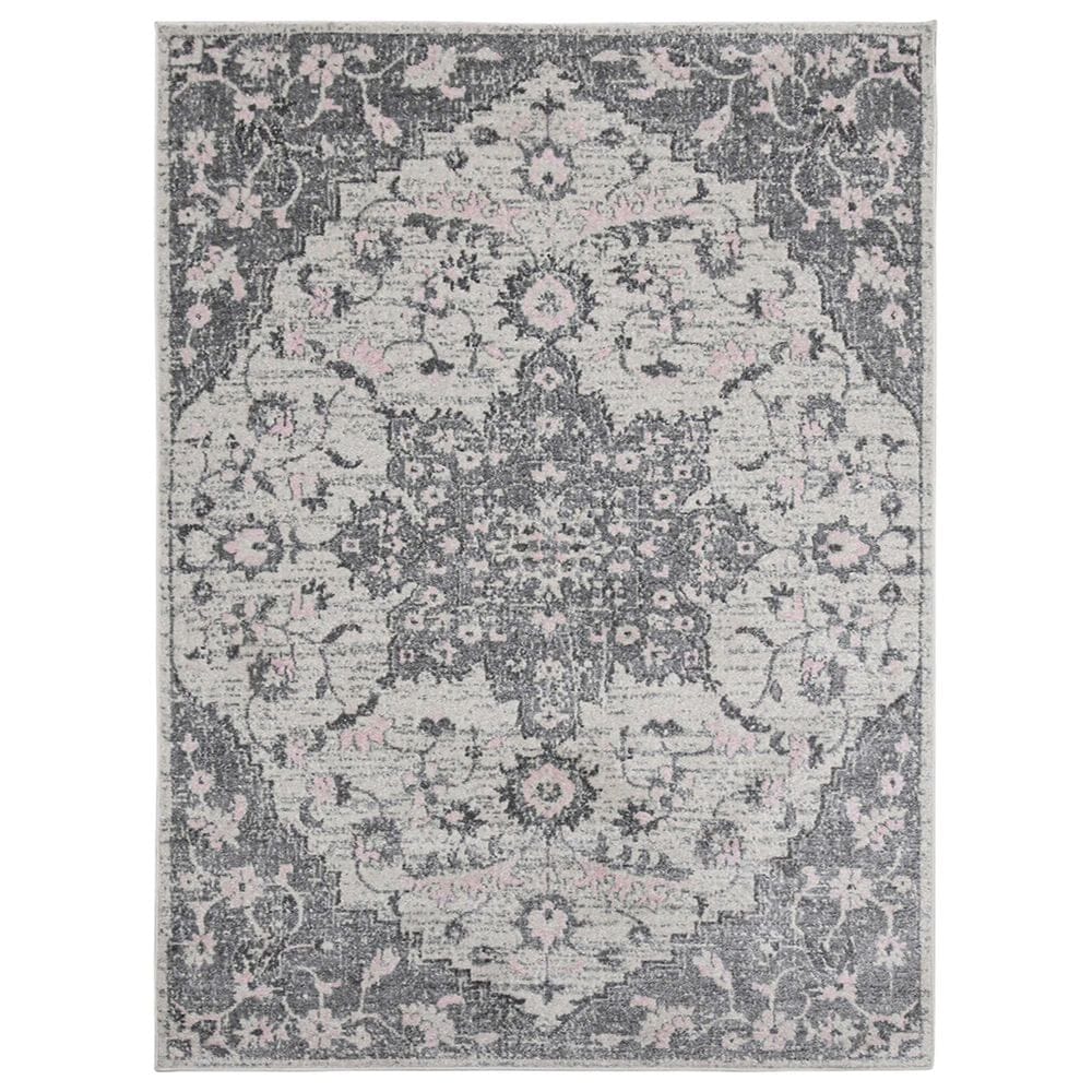 Amer Rugs Montana 7"10" x 10"10" Gray Area Rug, , large