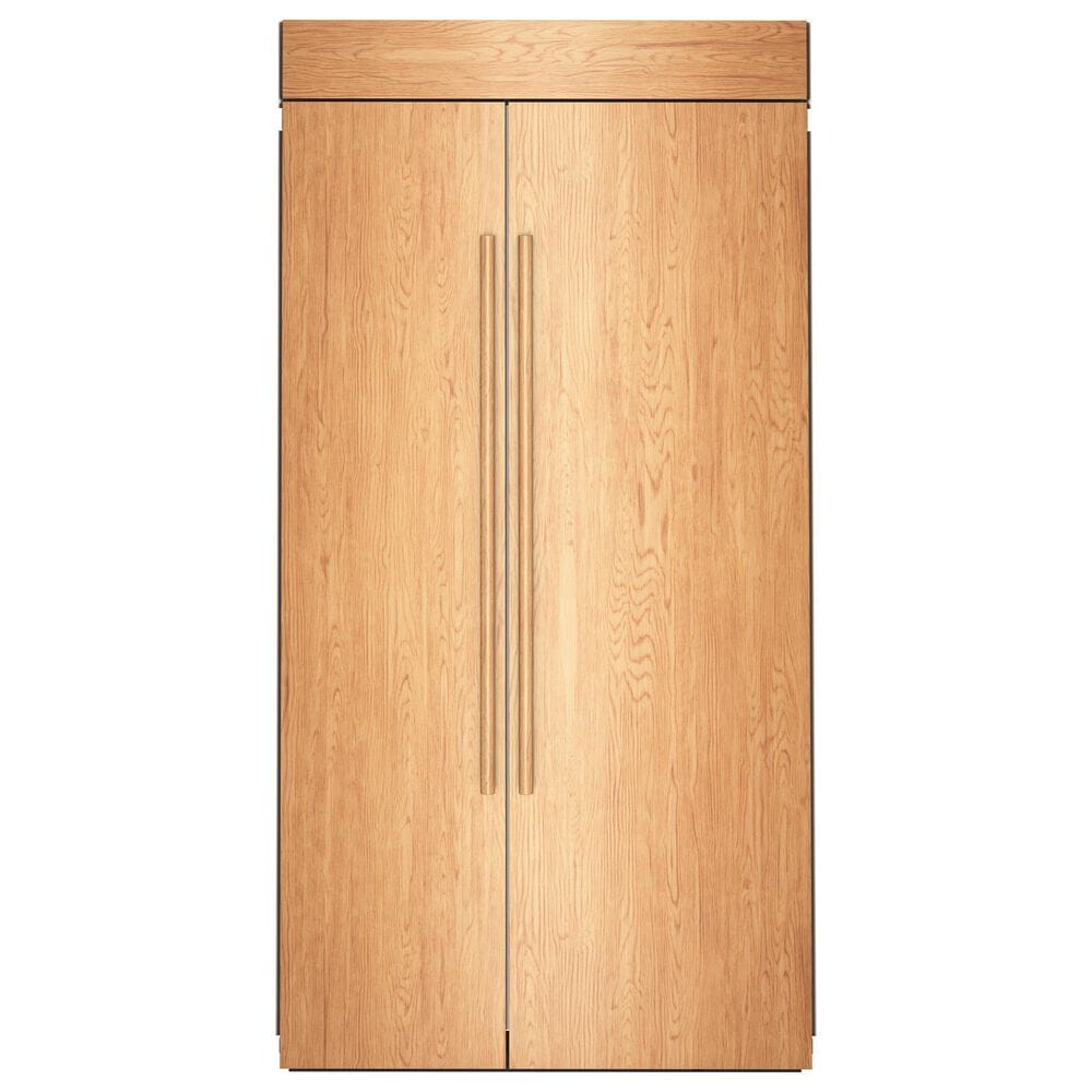 KitchenAid 25.5 Cu. Ft. Built-In Side-by-Side Refrigerator with Platinum Interior in Panel Ready, , large