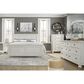 Ashley Robbinsdale California King Panel Bed in Antique White, , large