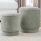 Lumisource Marla 2-Piece Upholstered Ottoman Set in Green, , large