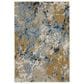 Oriental Weavers Evolution Ouray 980A 1"10" x 3"2" Blue Scatter Rug, , large