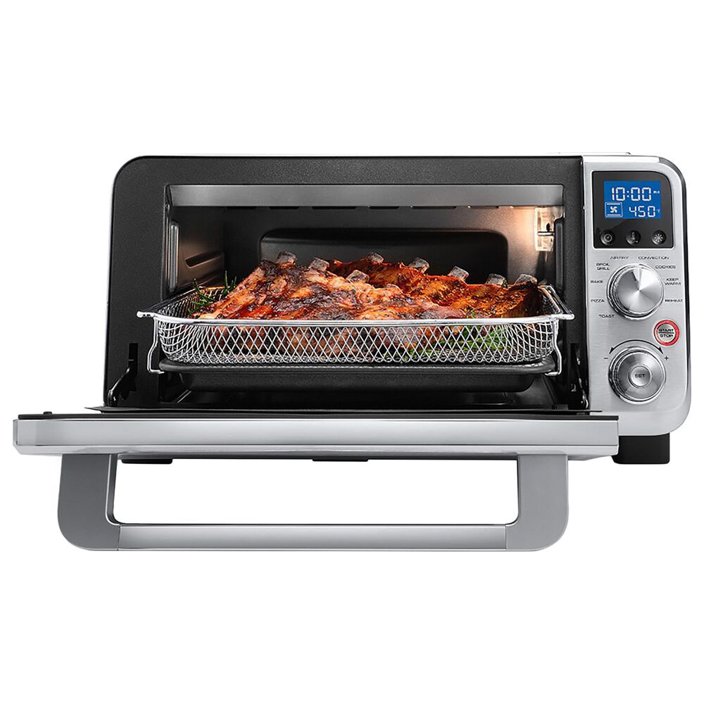 De&#39;Longhi Livenza 0.5 Cu. Ft. 9-In-1 Digital Air Fry Convection Toaster Oven in Silver, , large