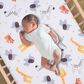 Lambs & Ivy Lollipop Jungle 3-Piece Crib Bedding Set in Gray, White and Green, , large