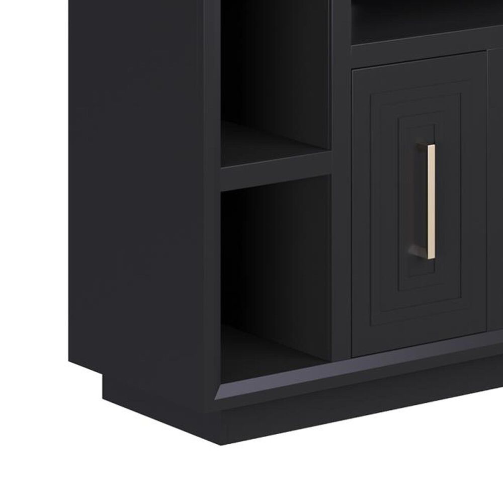 Legends Home Sunset 67" TV Console in Seal Skin Black, , large