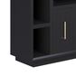 Legends Home Sunset 67" TV Console in Seal Skin Black, , large