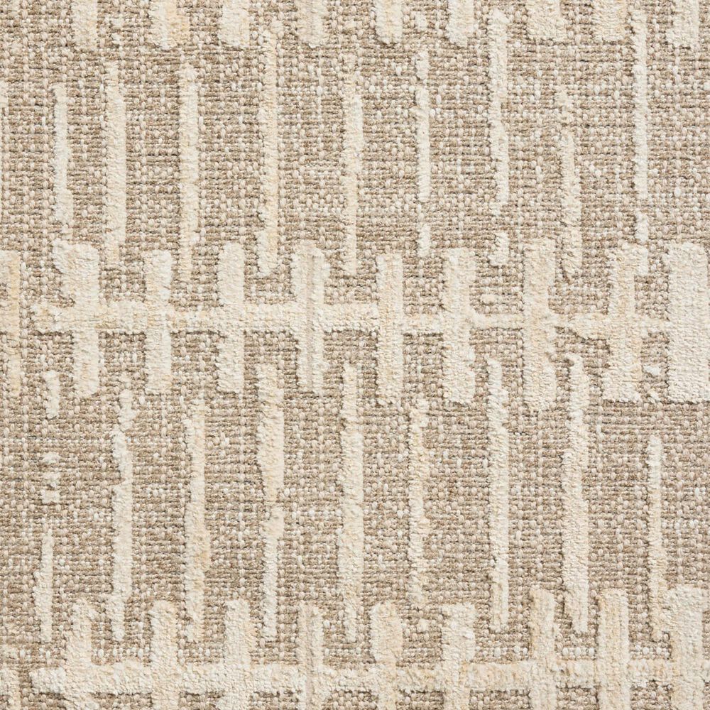 Amber Lewis x Loloi Bexley Taupe and Natural 2'7" x 10' Runner, , large
