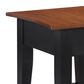 Crystal City Joplin End Table in Walnut and Ebony, , large