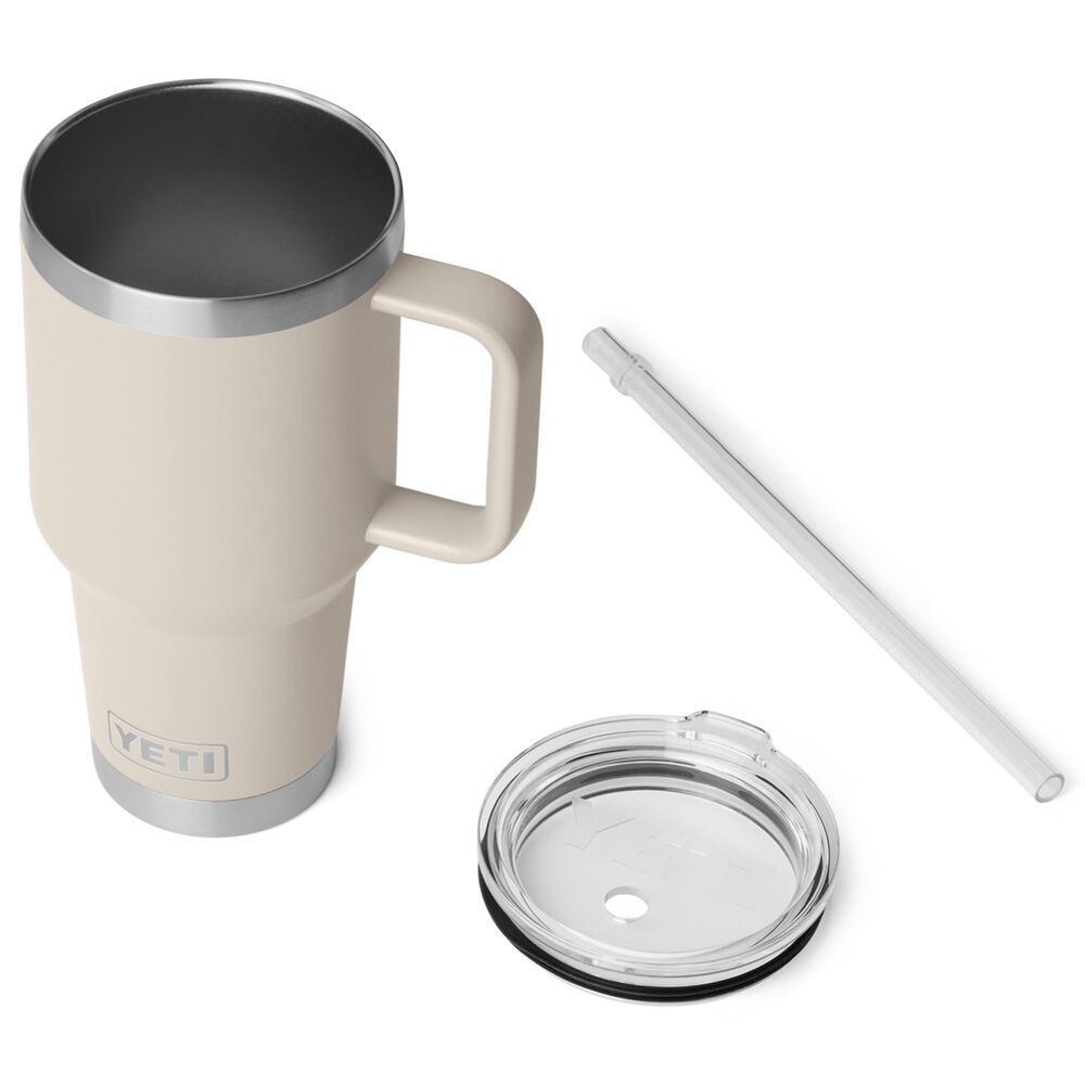 YETI Rambler 35 Oz Straw Mug with Straw Lid in Cape Taupe, , large