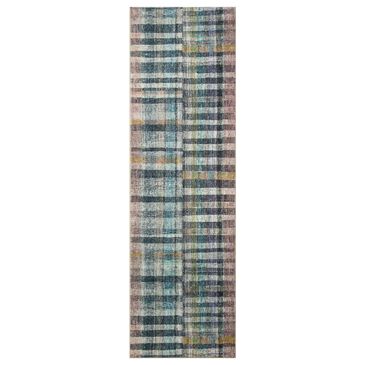 Chris Loves Julia x Loloi Humphrey 2"3" x 9"6" Plum and Multicolor Runner, , large