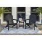 Ashley Sundown Treasure Adirondack Chair in Black, , large