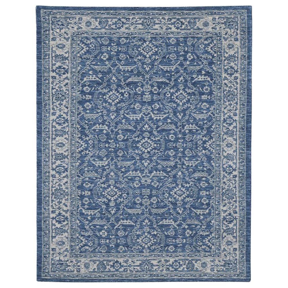Amer Rugs Inara 8" x 10" Denim Blue Area Rug, , large