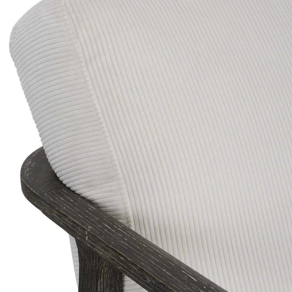 Uttermost Brunei Accent Chair in White, , large