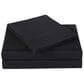 Pem America Truly Soft Everyday 4-Piece Queen Sheet Set in Black, , large