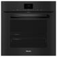 Miele VitroLine 24" Smart Single Electric Wall Oven with Self Clean in Obsidian Black, , large