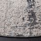 Safavieh Dream DRM422F 6"7" Round Grey and Blue Area Rug, , large