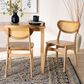 Baxton Studio Nenet Side Chair in Oak Brown (Set of 2), , large