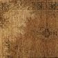 Oriental Weavers Andorra 7"10" Round Gold Area Rug, , large