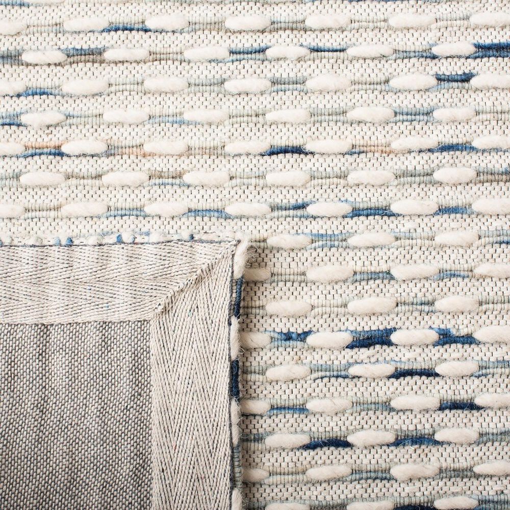 Safavieh Marbella 4&#39; x 6&#39; White and Navy Area Rug, , large