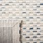 Safavieh Marbella 4" x 6" White and Navy Area Rug, , large