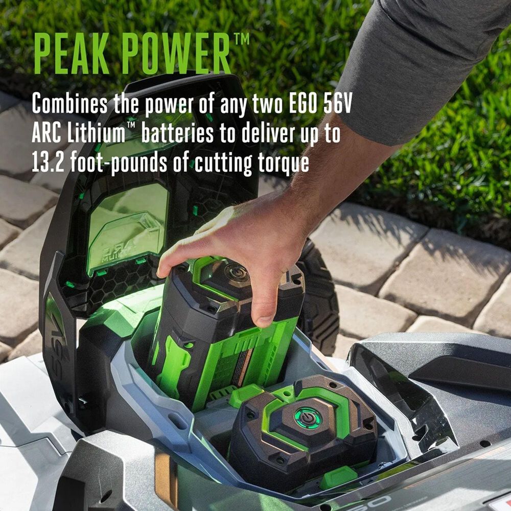 EGO Power+ 30" Super Composite Deck Battery-Powered Self-Propelled Mower with Dual Motor Kit, , large