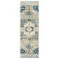 Surya Erin 2"6" x 7"6" Navy, Sage, Camel and Aqua Runner, , large