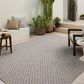 Amber Lewis x Loloi Topanga Natural and Silver 9"2" x 12" Indoor/Outdoor Area Rug, , large