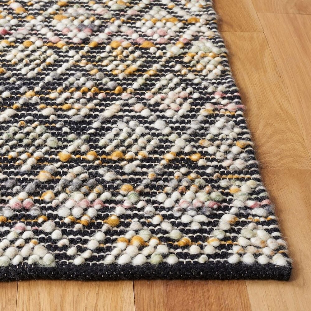Safavieh Natura NAT615Z 6&#39; Square Ivory and Black Area Rug, , large