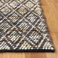 Safavieh Natura NAT615Z 6" Square Ivory and Black Area Rug, , large