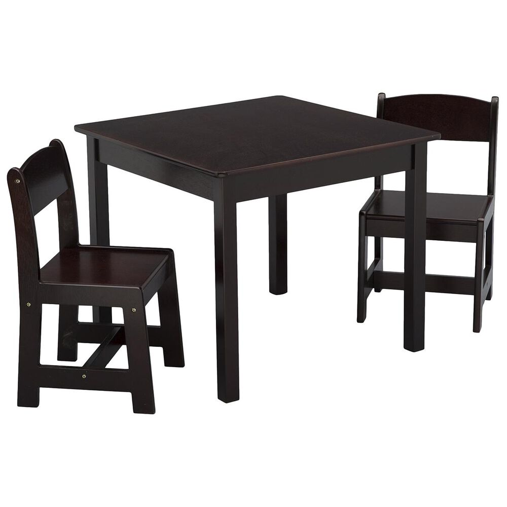 Delta Children Mysize Table and Chairs in Dark Chocolate, , large