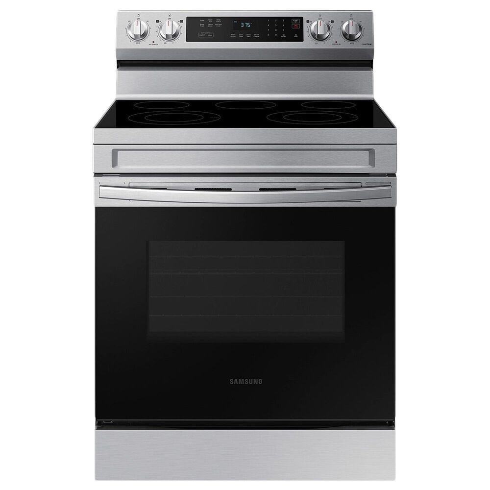 Samsung 6.3 Cu. Ft. Freestanding Electric Range with 5 Burners in Stainless Steel, , large