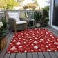 Dalyn Rug Company Wonderland WN23 5" x 7"6" Red Indoor/Outdoor Area Rug, , large