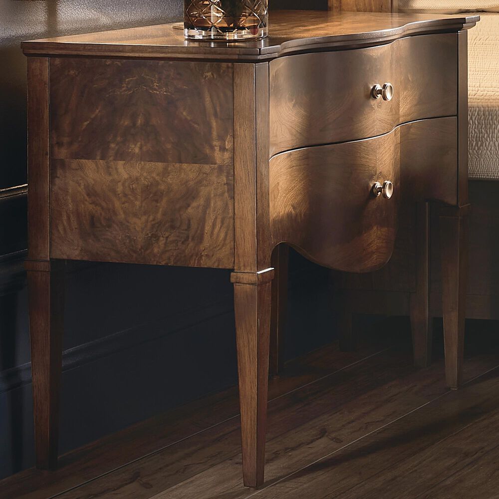 Hooker Furniture Archives 2-Drawer Nightstand in Classic Walnut, , large