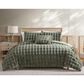 Hallmart Collectibles Bubble 4-Piece Queen Comforter Set in Green, , large