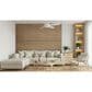MS International Acoustic Wood Slat Almond 24" x 48" Wall Panels, , large