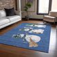 Dalyn Rug Company Wonderland WN34 Navy 5" x 7"6" Area Rug, , large