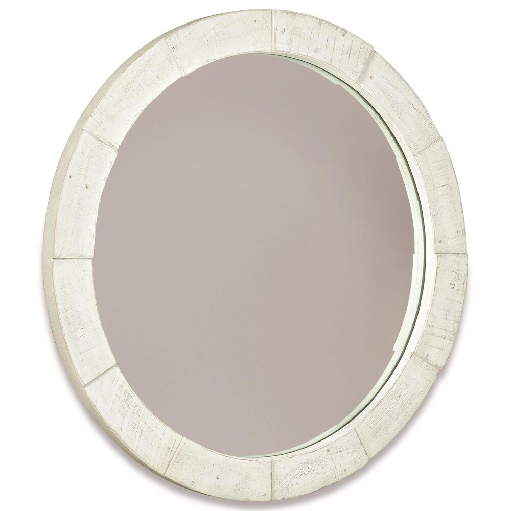 Bernhardt Highland Park Piper Mirror in Brushed White, , large