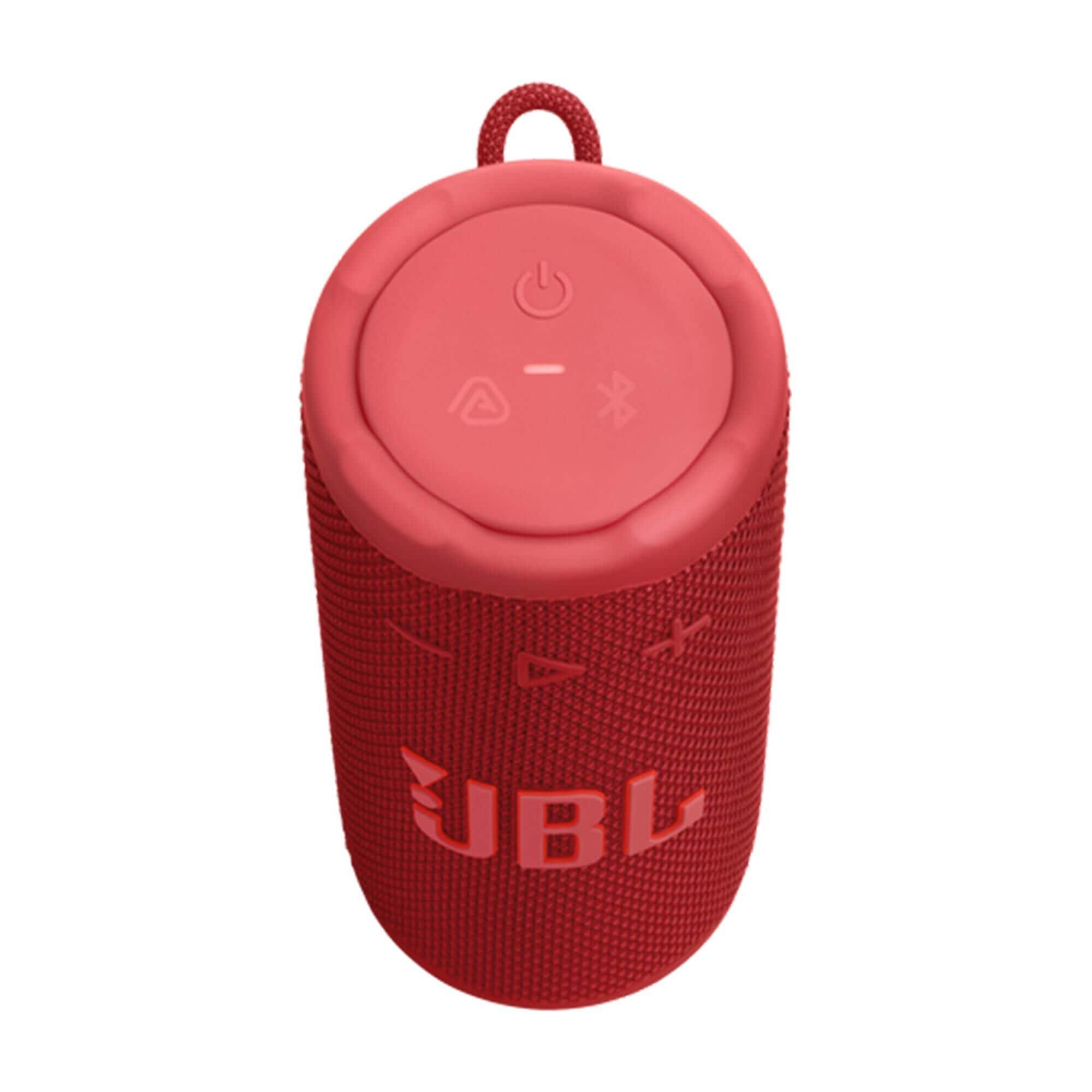 JBL Grip - Portable Compact Bluetooth Waterproof Speaker in Red